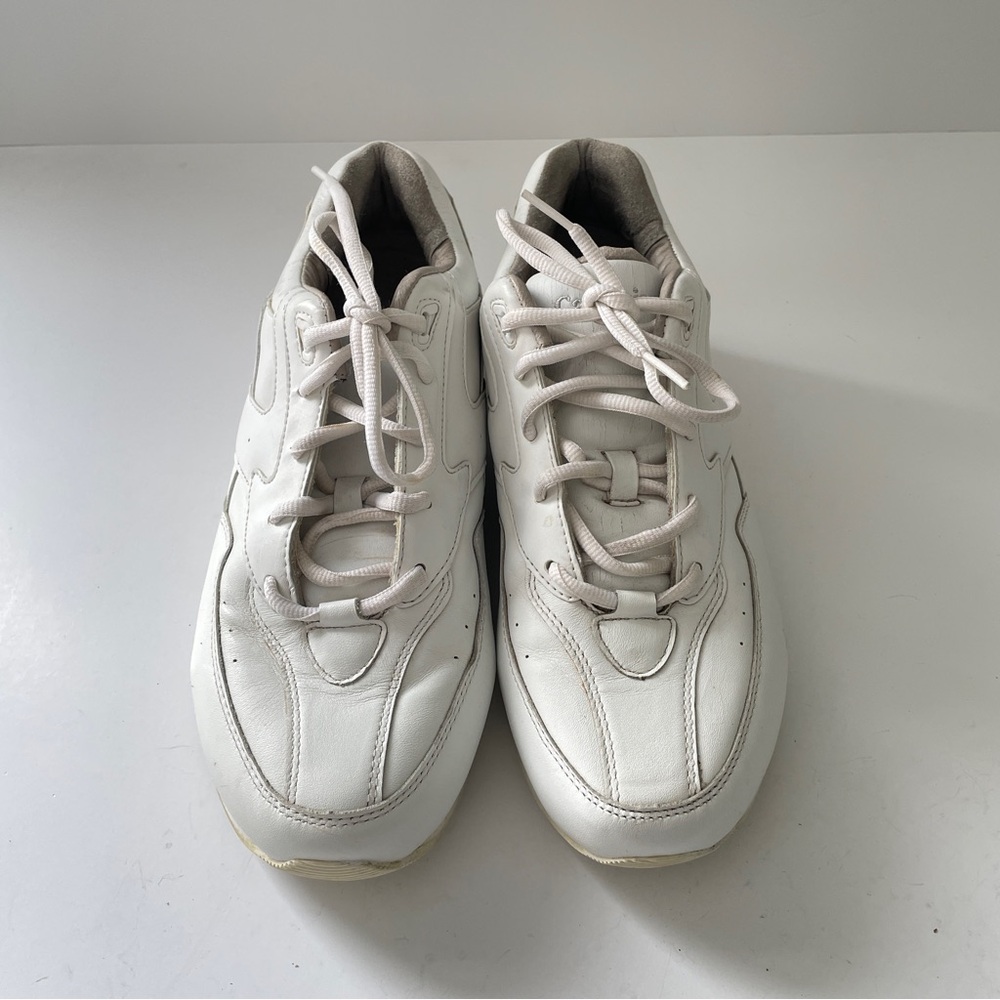 CAMBRIAN Ultra 6624 White Leather Walking Shoe W’s 10 EE Extra Wide Sneaker